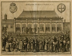 The Beheading of the King of England ; Enthauptung des Königs in England (décapitation du roi d'Angleterre)
