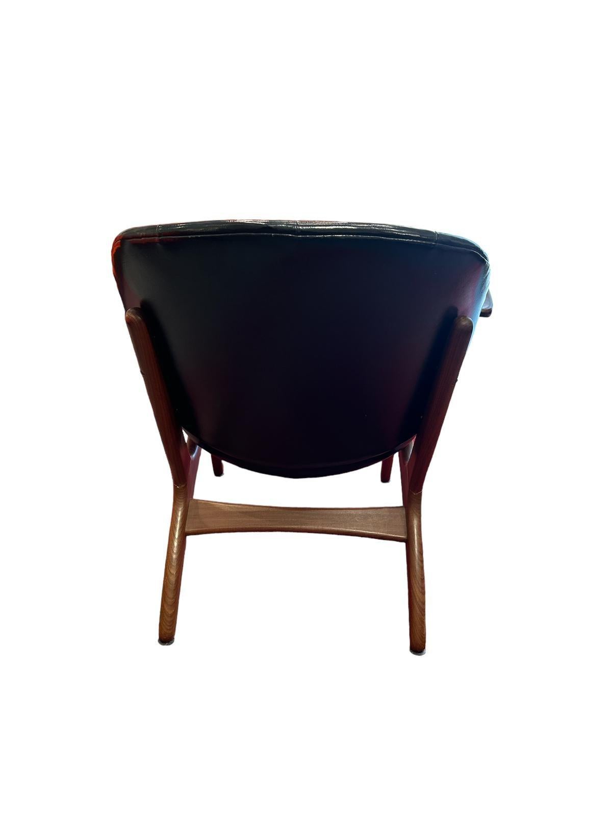 Minimalist MATTHES, CARL EDWARD (1915), sillón modelo 33, diseño del siglo XX For Sale