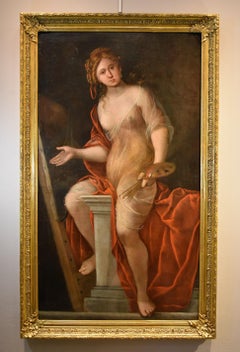 Terwesten Woman Allegory Art Paint Oil on canvas 17/18th Century Old master