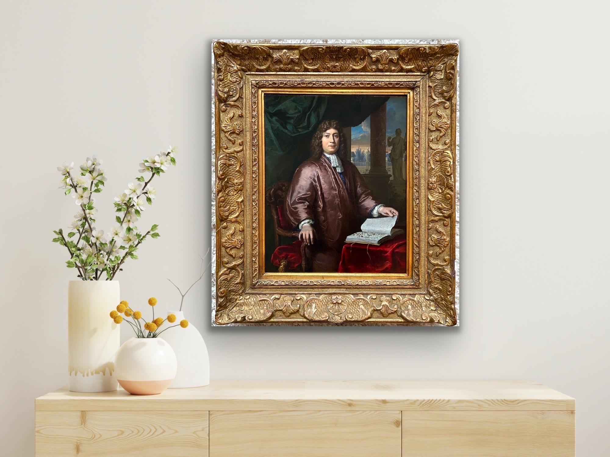Portamento antico olandese del XVII secolo di Jan Boudaen Courten - erbario 3