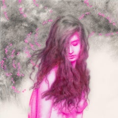 "Figure 3" (2022) by Matthew Alfonso Durante, Mixed Media Female Nude Portrait