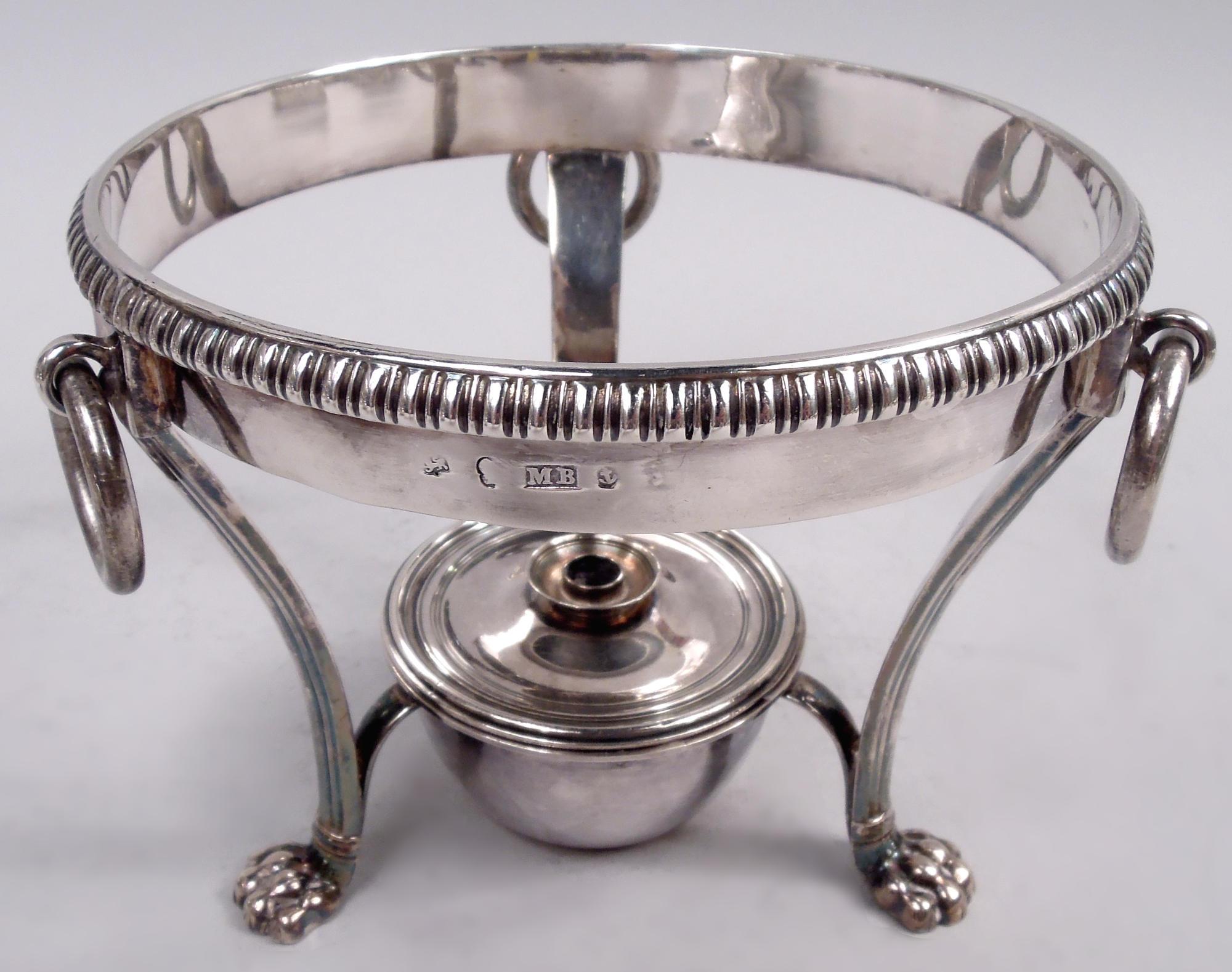 Matthew Boulton English Georgian Sterling Silver Biggin Coffeepot For Sale 2