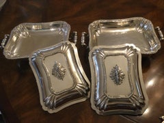 Matthew Boulton Old Sheffield Plate Covered Entree Dishes
