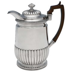 Matthew Boulton, Regency Period Antique Sterling Silver Water Jug from 1811