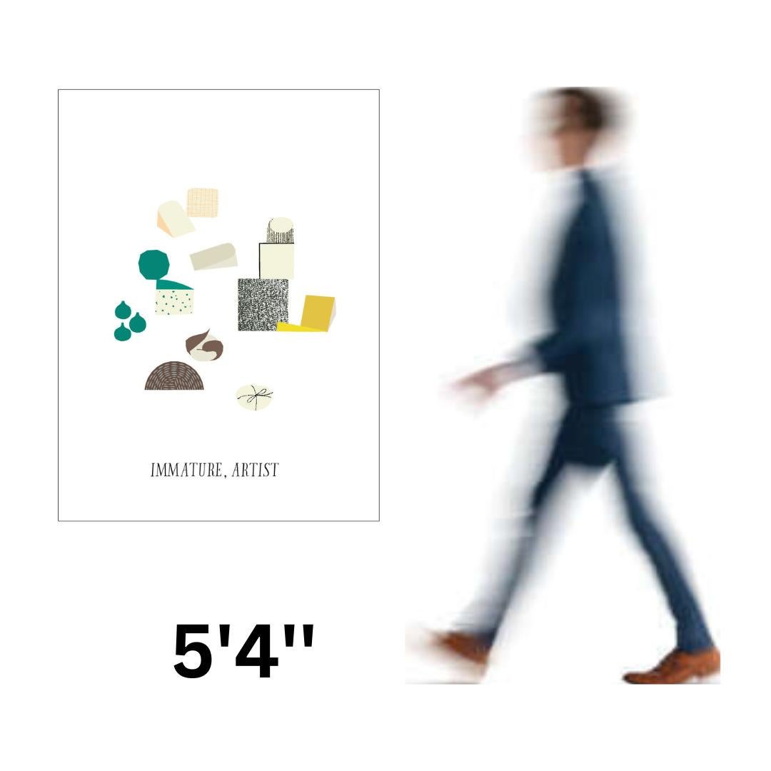 Artista Inmaduro, de Matthew Brannon (delicias gourmet de queso) en venta 3