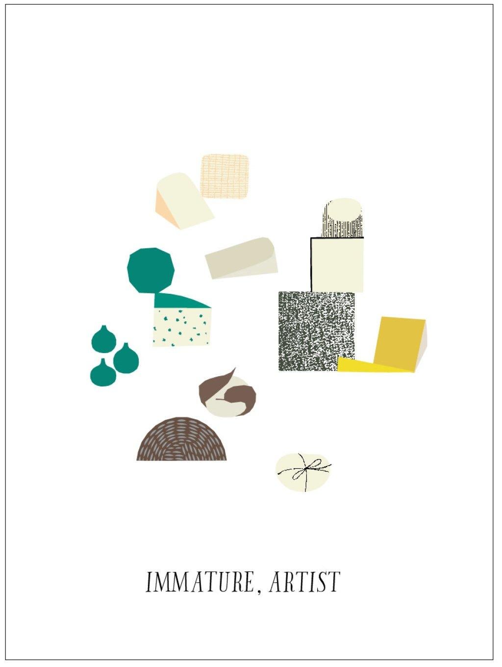 Immature Artist, di Matthew Brannon (delizie di formaggio gourmet)