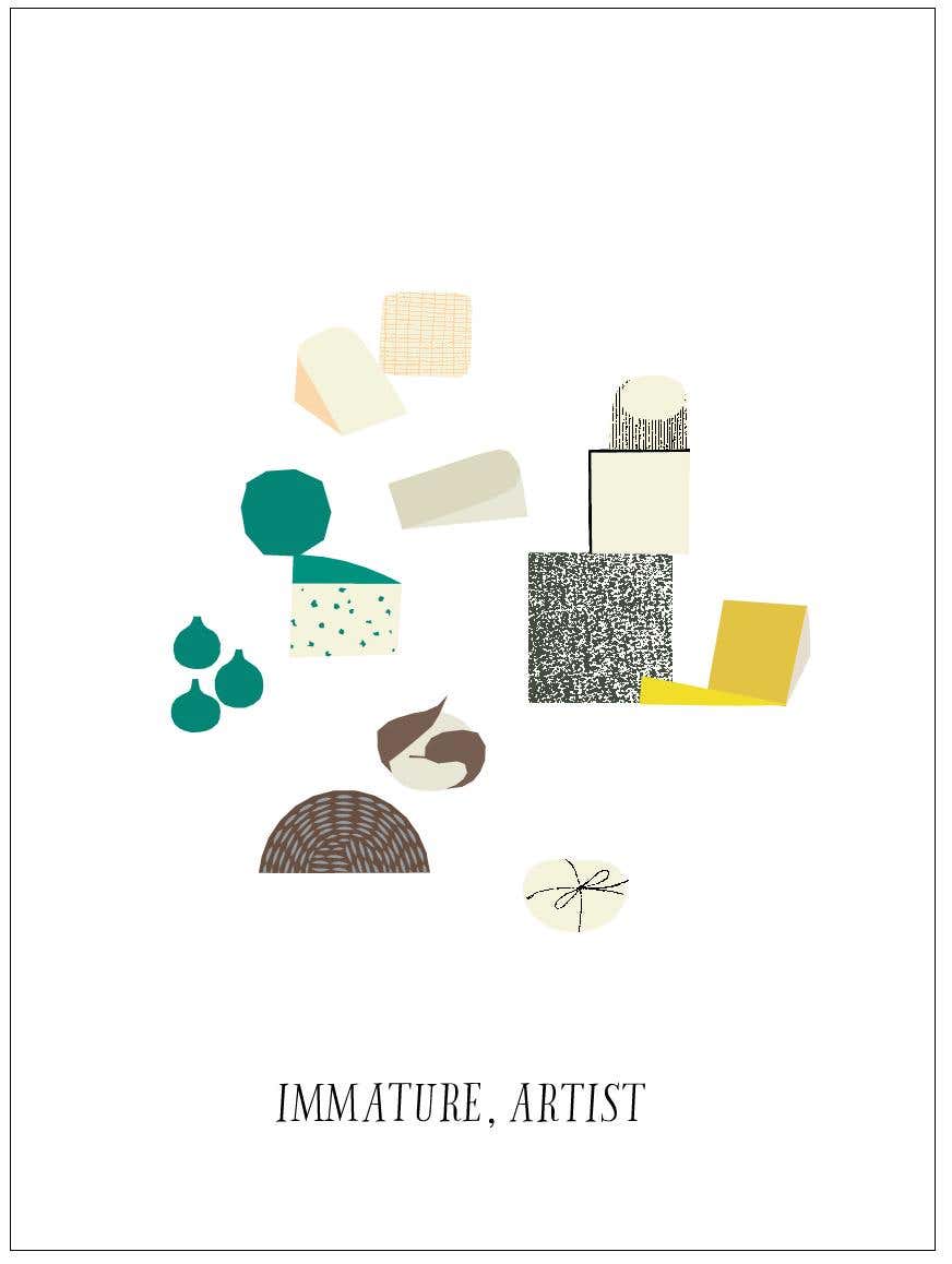 "Immature Artist" by Matthew Brannon (Food, Cuisine Print)