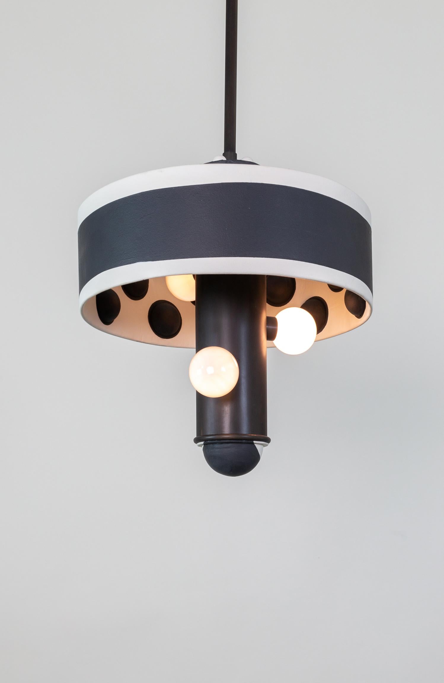 Matthew is a pendant light, part of the Posse collection, a system designed around the core ideas of collaboration and play.



The pendant is created to give the customer freedom in tailoring their own expression. The design is centered around