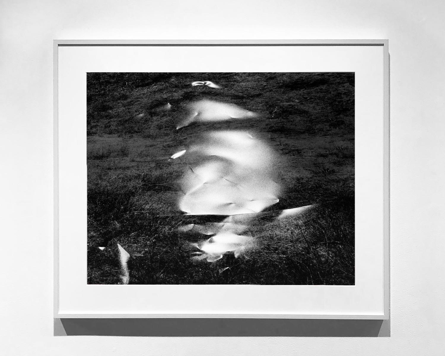 Cloud/Shimmer, 2018; Black and White Photography; Landscape; 24 x 30 Inches For Sale 4