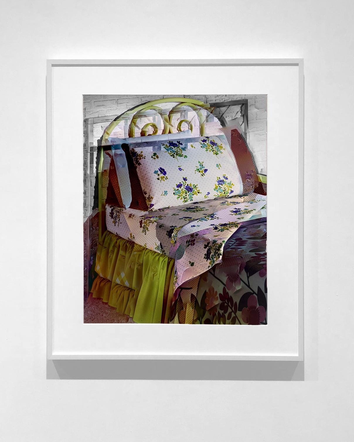 Dwelling #2, Contemporary Color Photography, 60 x 48 Inches - Black Still-Life Photograph by Matthew Cronin