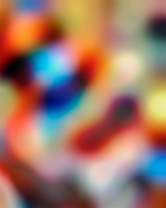 Hypertext – Movement #1, 2022; Abstract Color Photography; 30 x 24 Inches