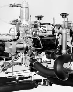 New Technic #1 ; Black and White Photography; Machines; 50 x 40 Inches