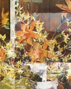 Dwelling #11, Four Color Risograph Print, Contemporary Still-life, 2023