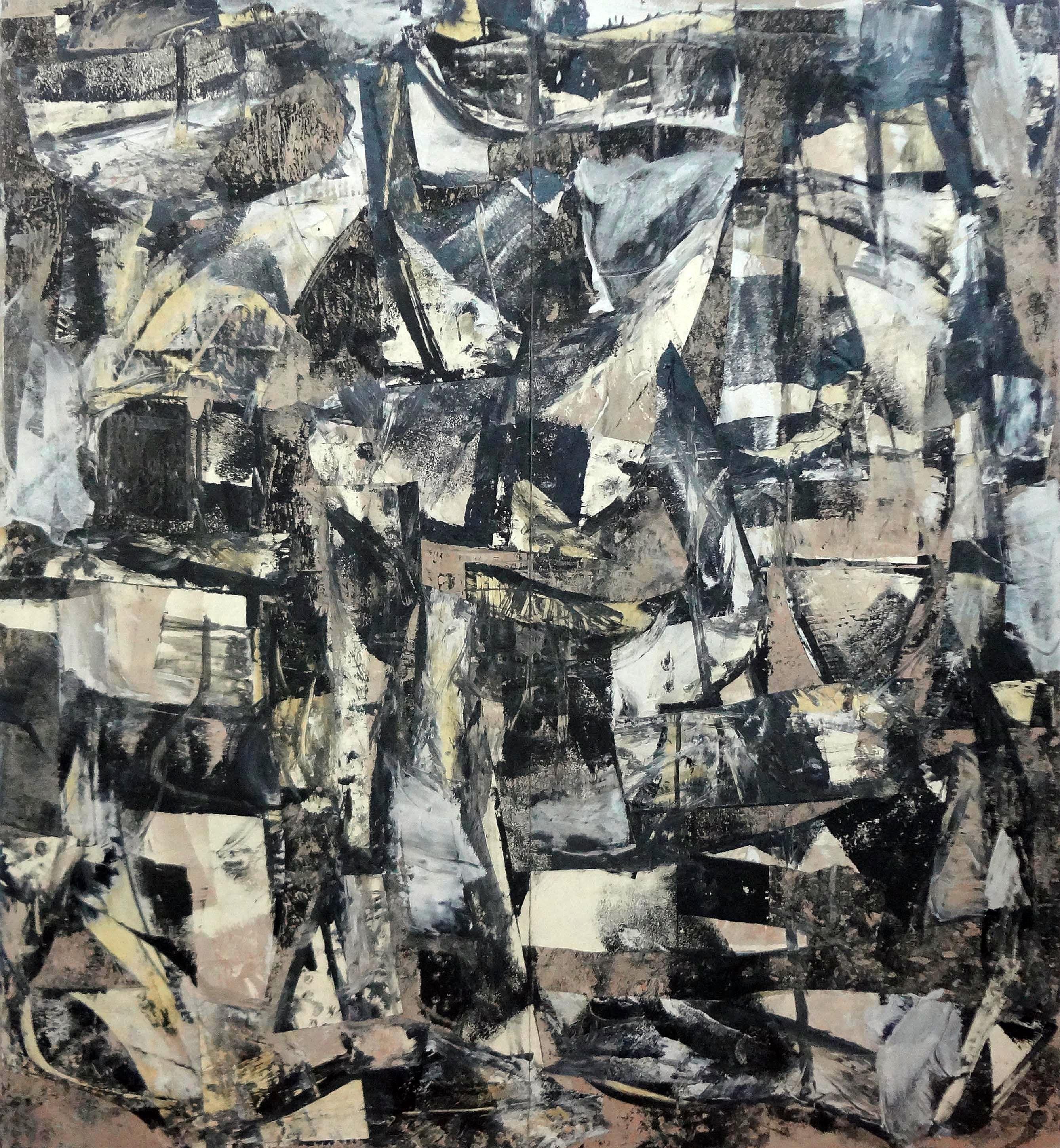 Successful Raid, Mixed Media on Canvas - Mixed Media Art by Matthew Dibble