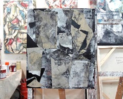 Sonajero Yeti, Técnica mixta sobre lienzo