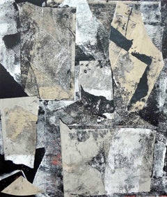 Yeti Rattle, Mixed Media on Canvas