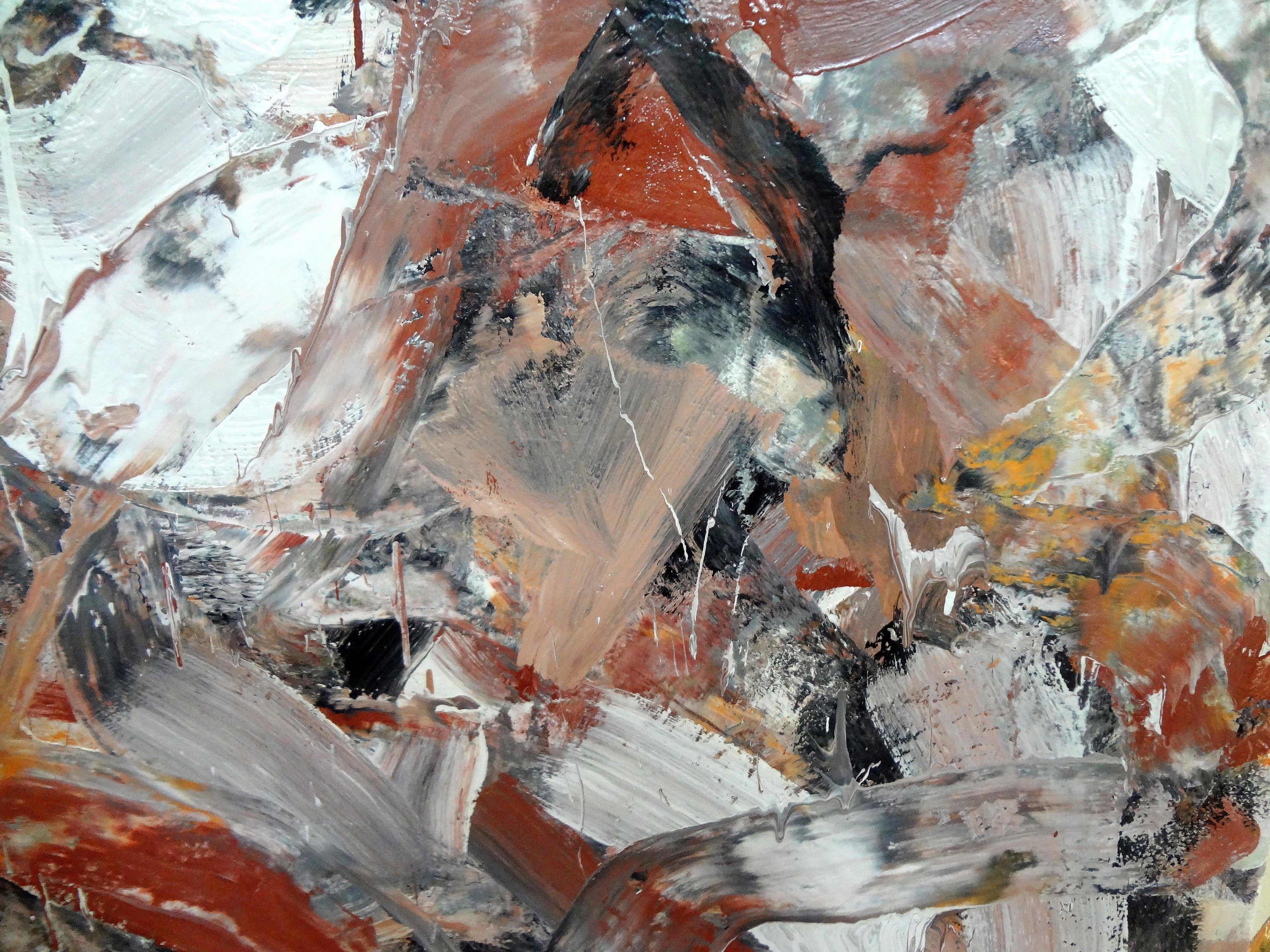 Drift Wild, Peinture à l'huile sur toile - Expressionnisme abstrait Painting par Matthew Dibble