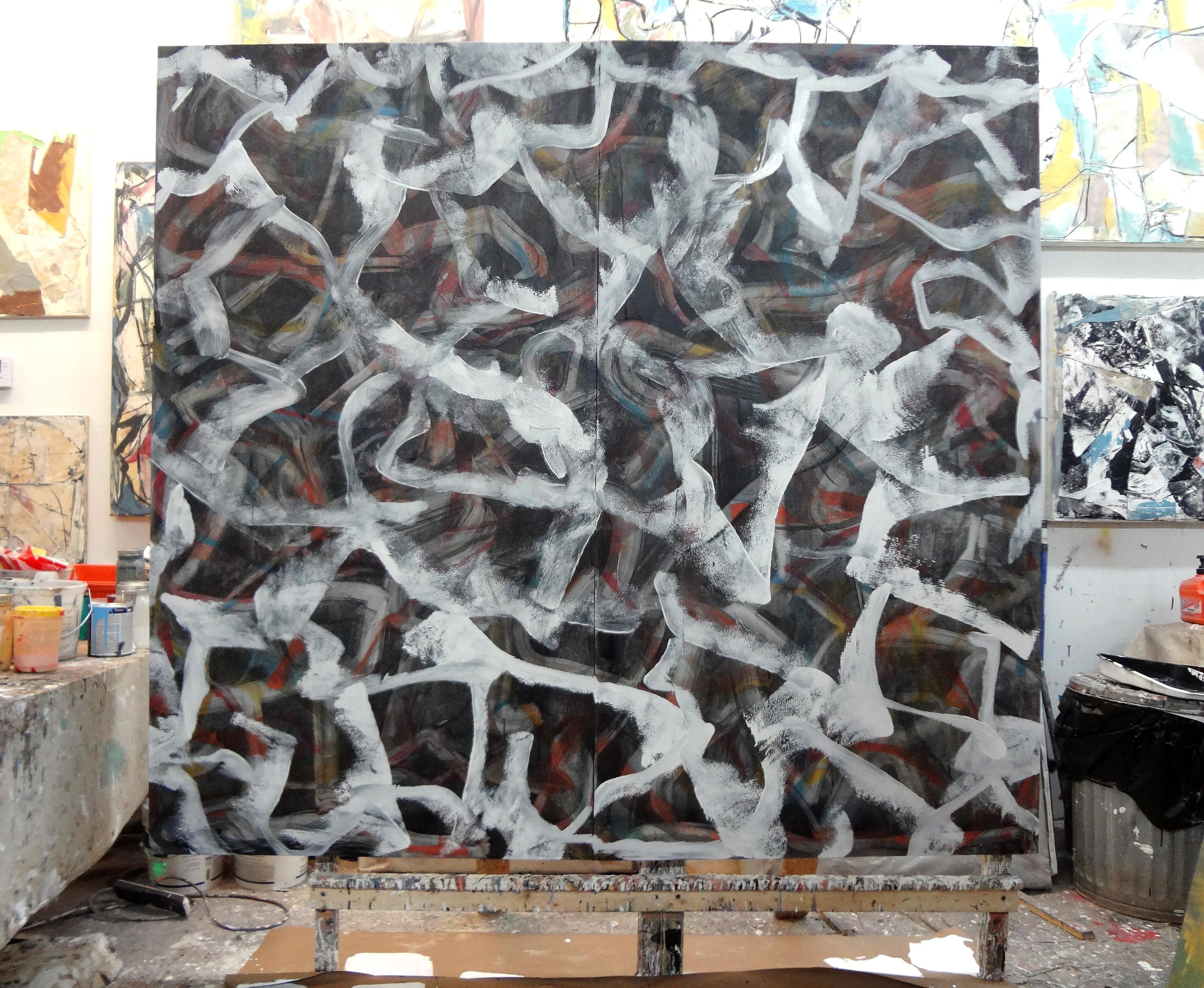 Fresh Tour, Pittura, Olio su tela - Painting di Matthew Dibble