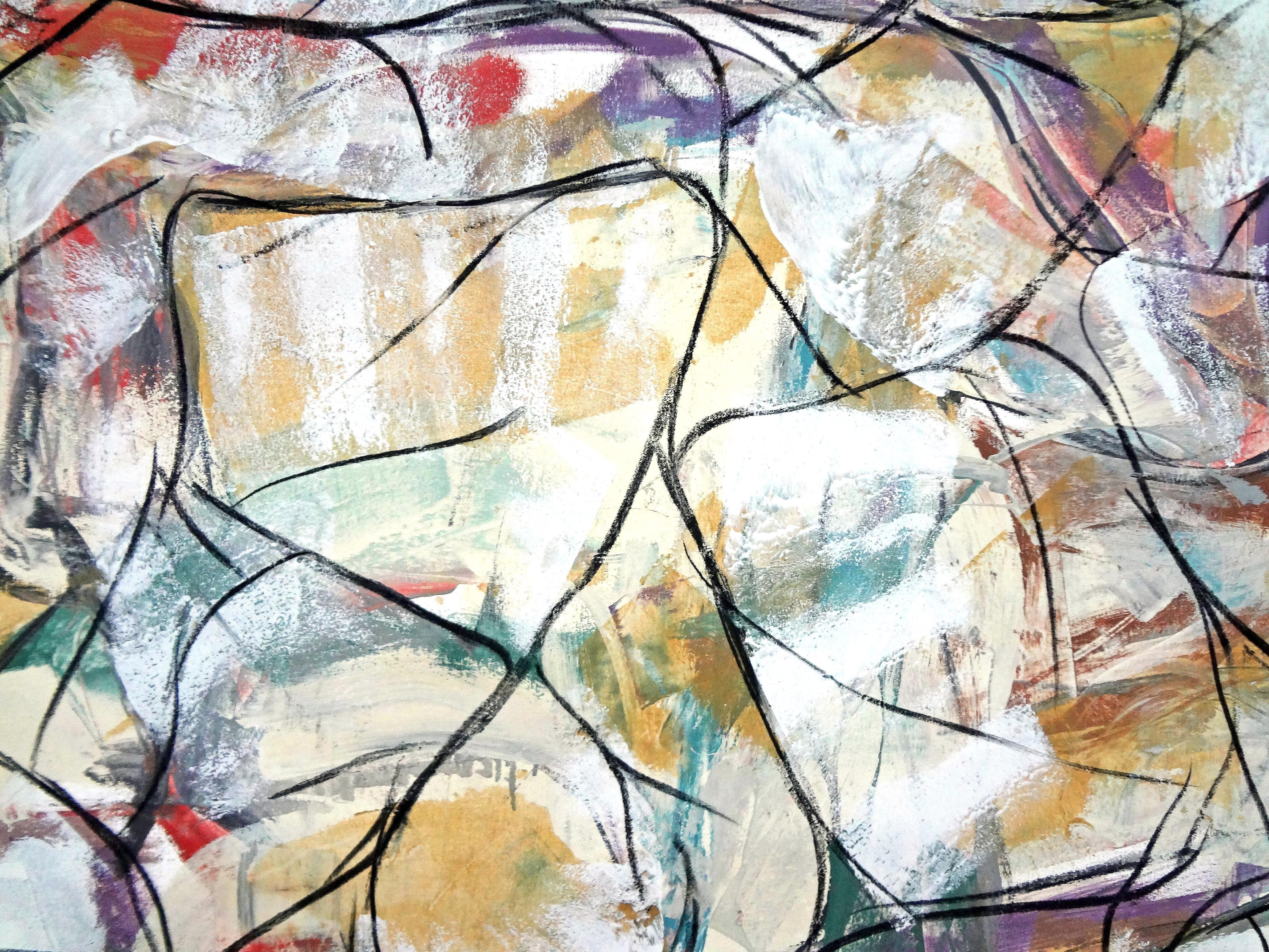 Coro ozioso, Pittura, Olio su tela - Painting di Matthew Dibble