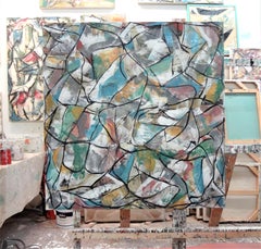 Opus viajero, Pintura, Óleo sobre lienzo