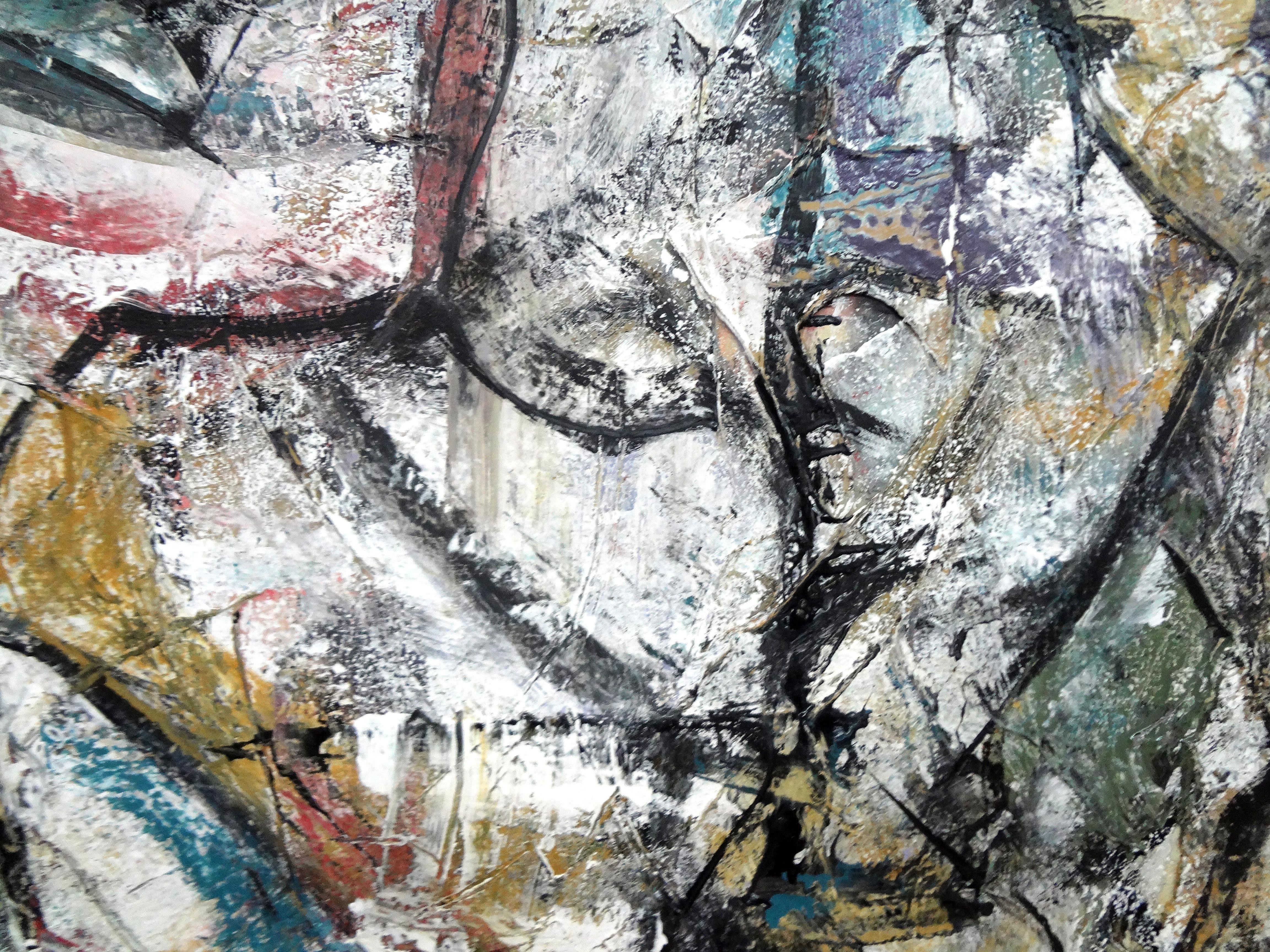 Vena innaturale, Pittura, Olio su tela in vendita 2