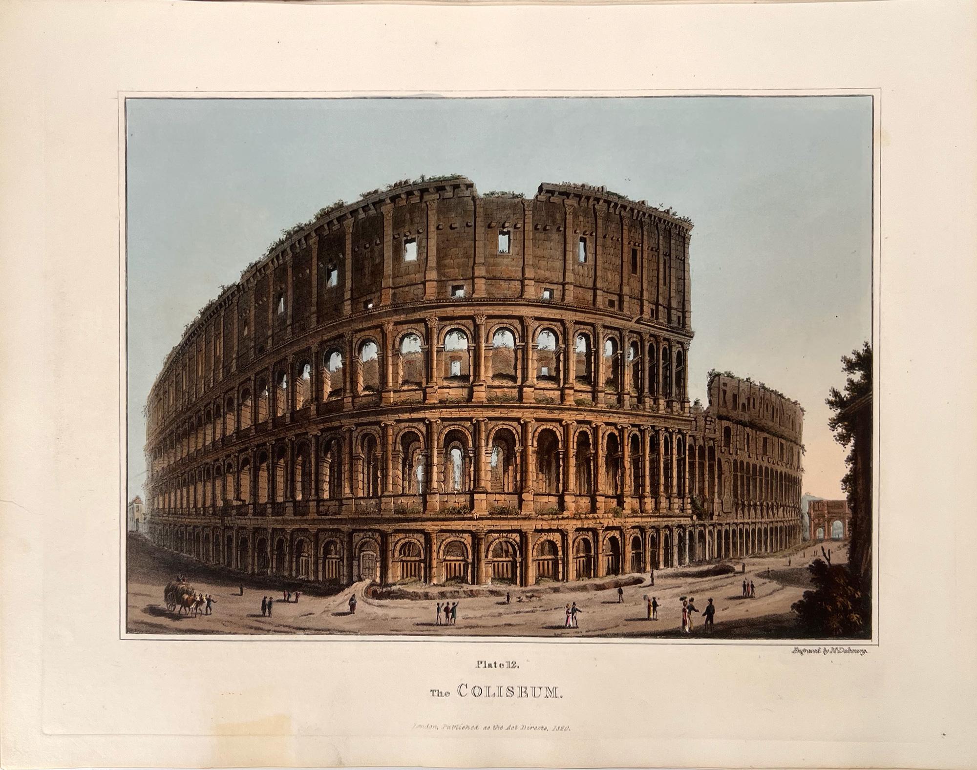 Matthew Dubourg  Landscape Print - The Coliseum