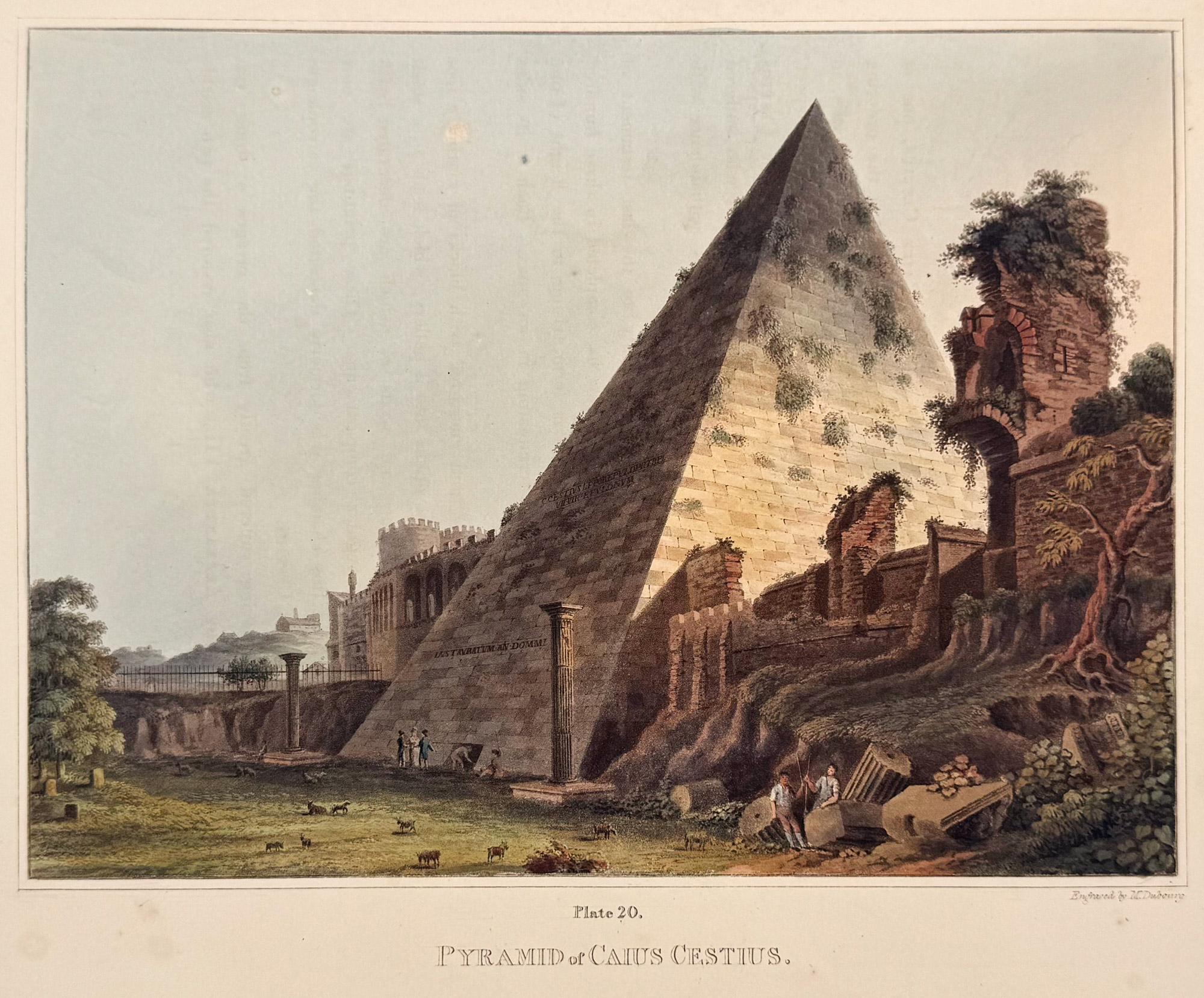 The Pyramid of Caius Cestius