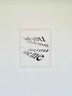 Large, Love, Language, Painting, Romance, Lyrics, Graphite, Canvas, Painting