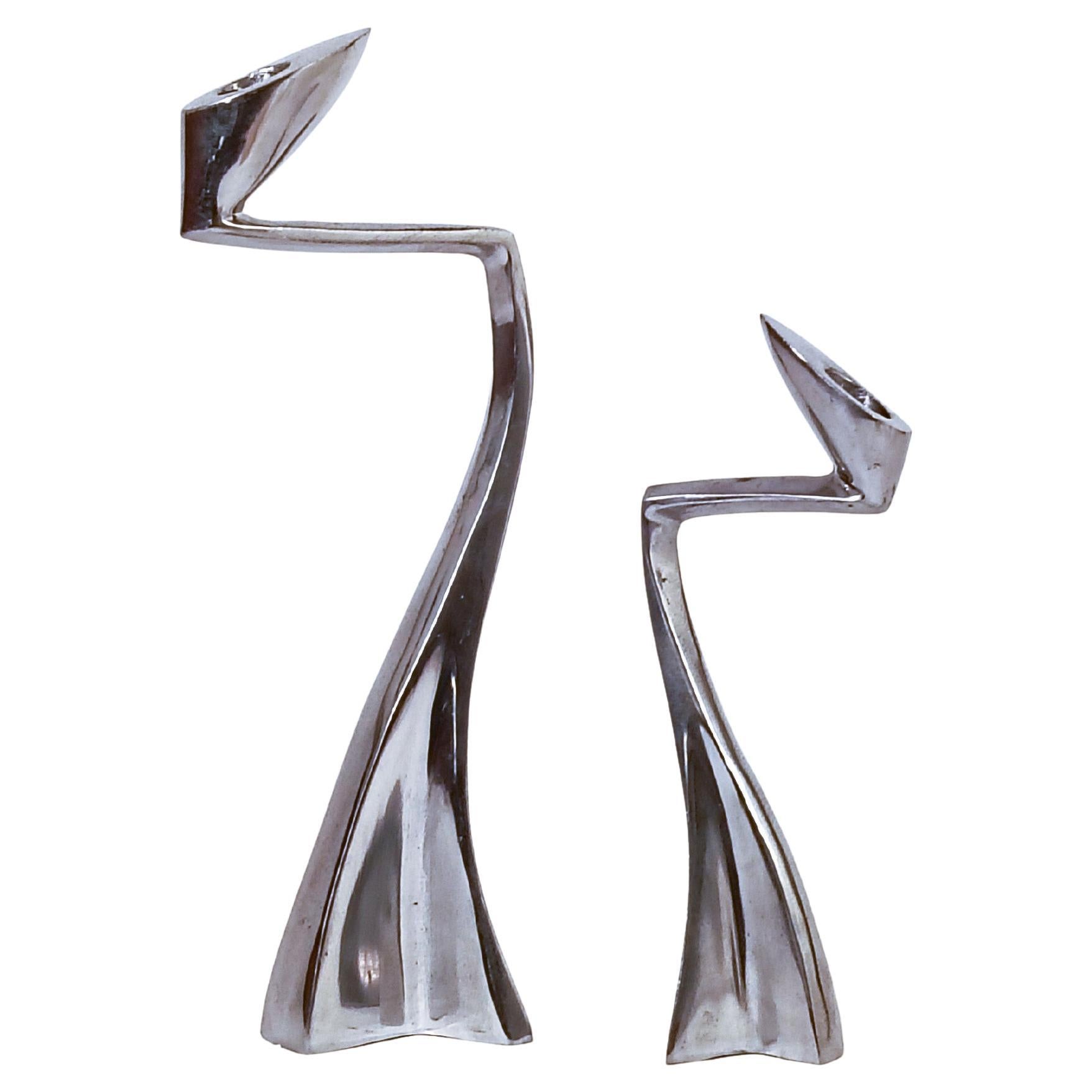 1980s Candle Holders