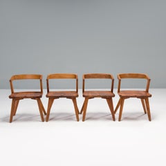 Matthew Hilton for De la Espada Colombo Walnut Dining Armchairs, Set of 8