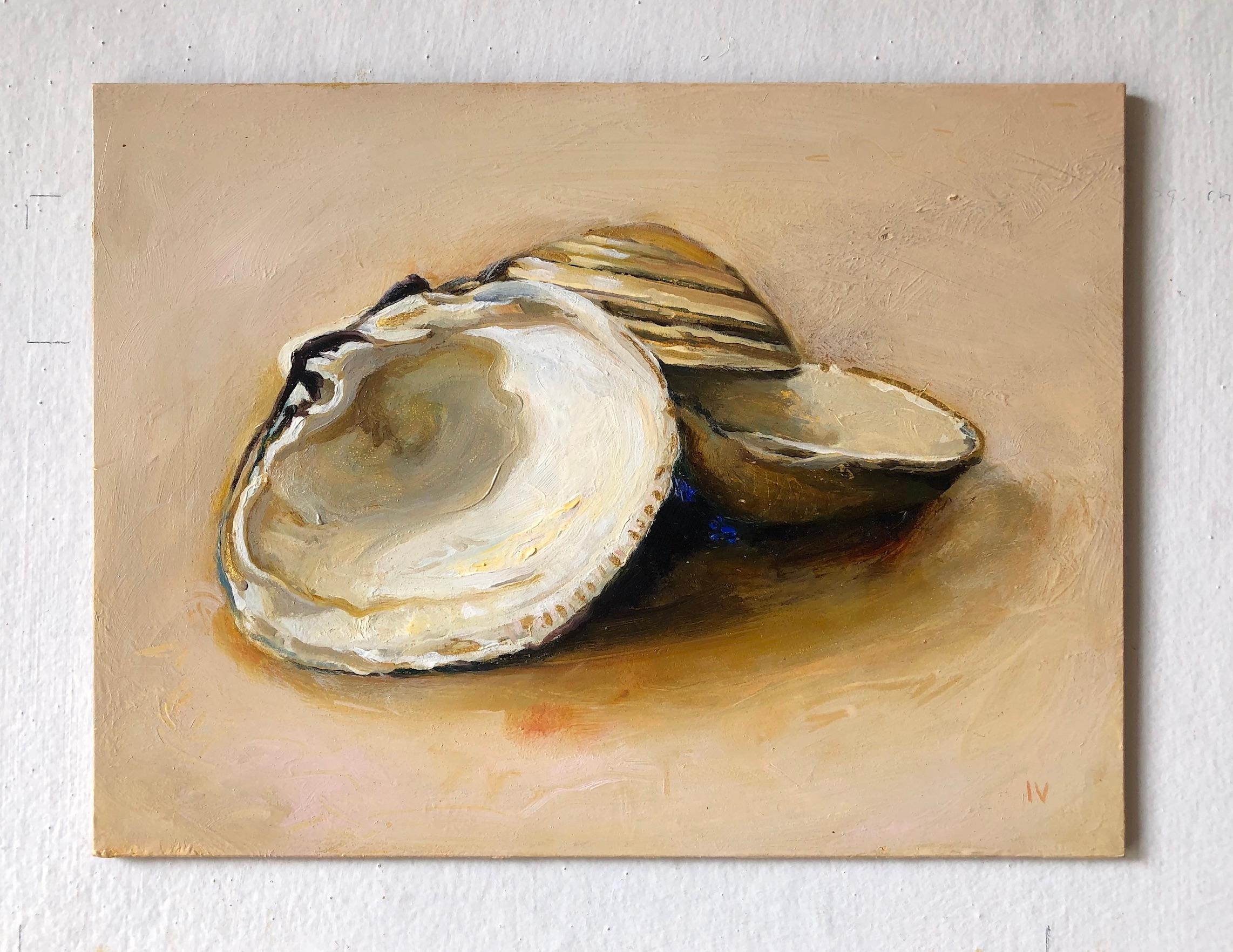 painted clam shells