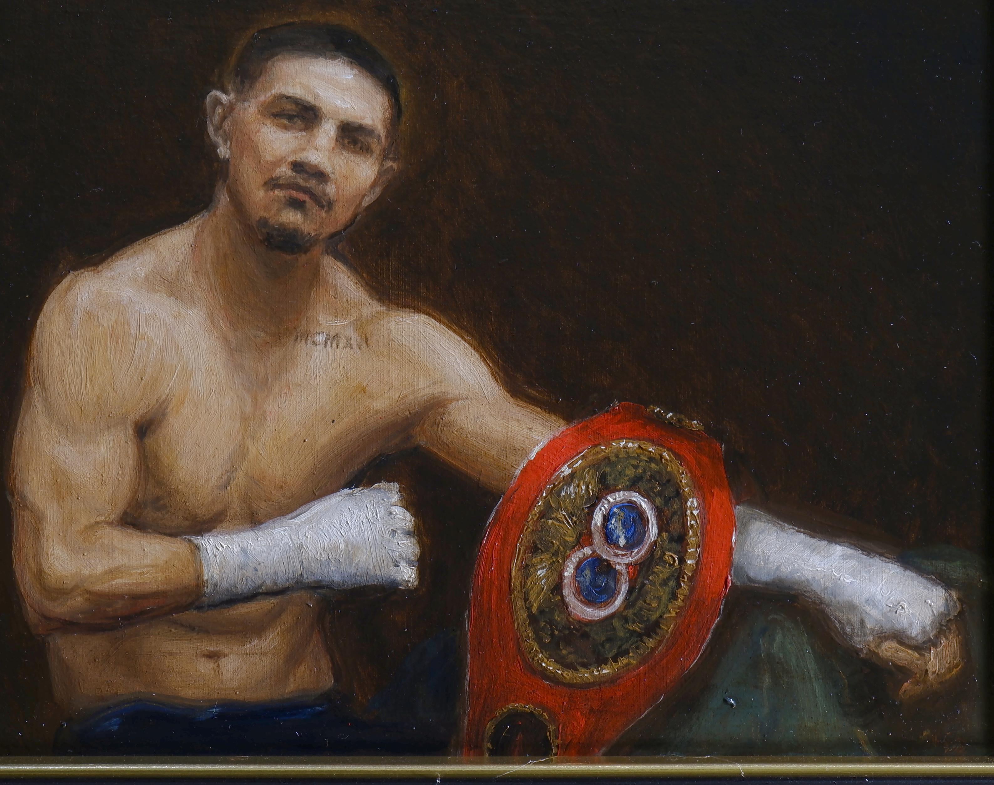 Matthew James Collins - The Champ, oil, ARC Salon Finalist, Portrait  Society of America, Florence For Sale at 1stDibs