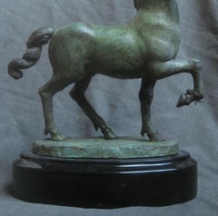 "Equos" Bronze Sculpture Lost Wax Method Florence Cesello 10" x 8"