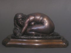 L'Hiver, Winter, Bronze Sculpture, Lost Wax Method , Romantic, Florence, Italy