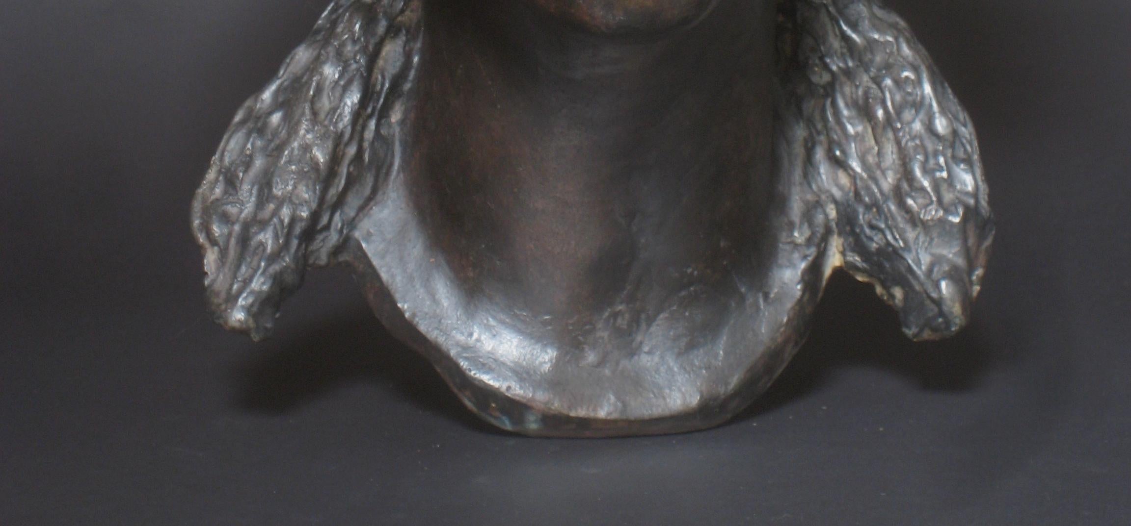 La chica de Togo Bronce Prueba de artista  MEAM en Barcelona   España  Figurativo - Sculpture Romántico de Matthew James Collins