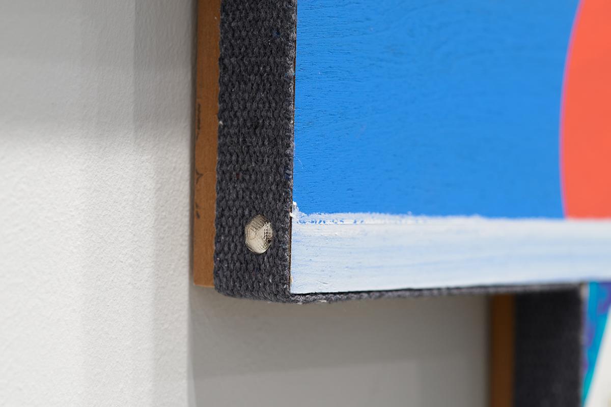 Contemporary Mixed Media Sculptural Painting Inspired by Indigenous Motifs im Angebot 5