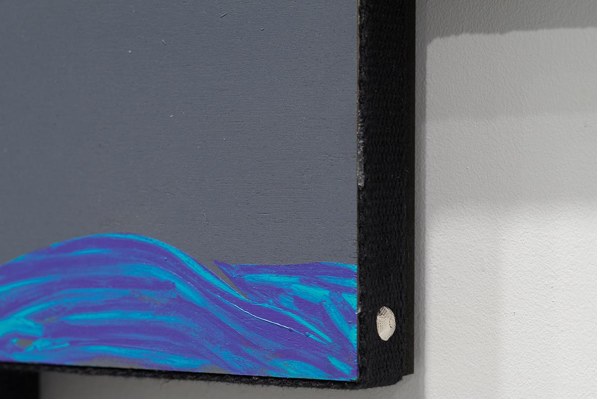 Contemporary Mixed Media Sculptural Painting Inspired by Indigenous Motifs im Angebot 4