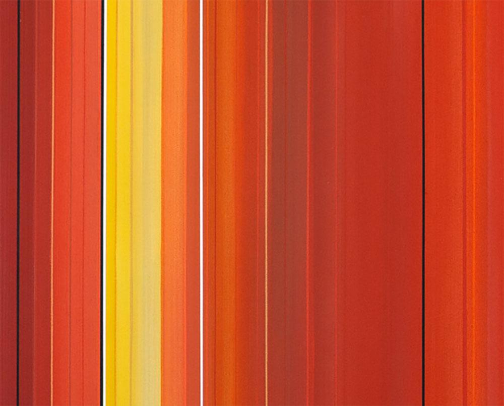 Une histoire de la violence - Abstrait Painting par Matthew Langley