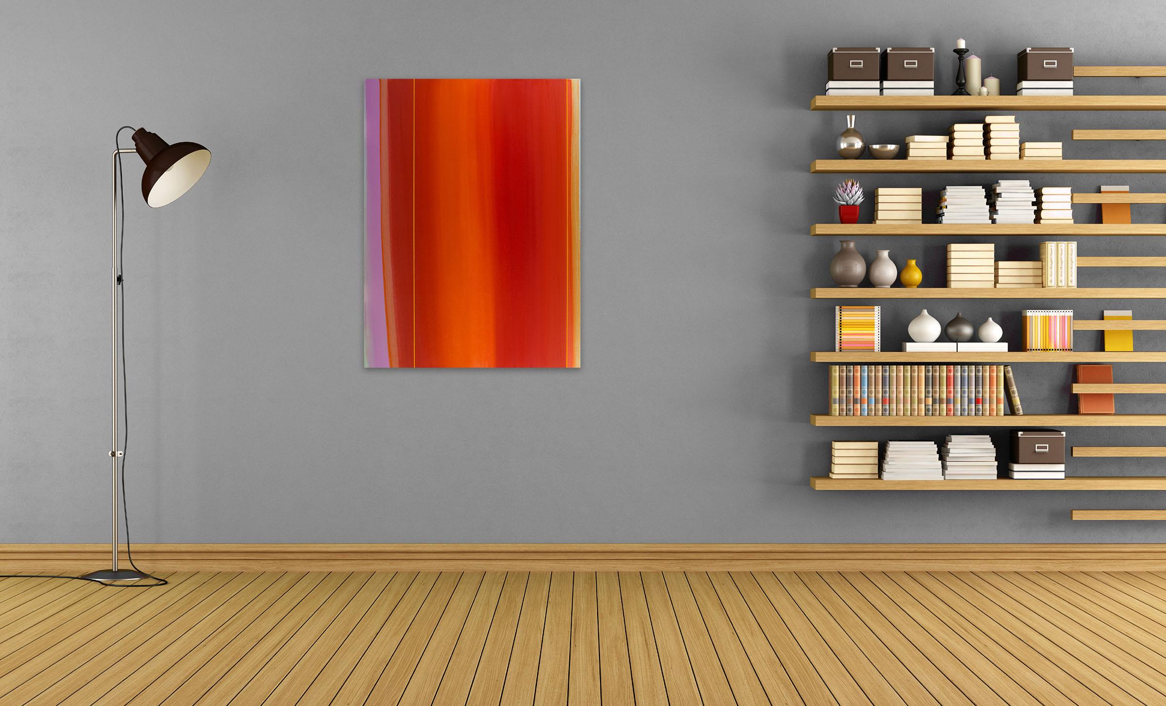 Flare (Abstract painting) - Painting by Matthew Langley