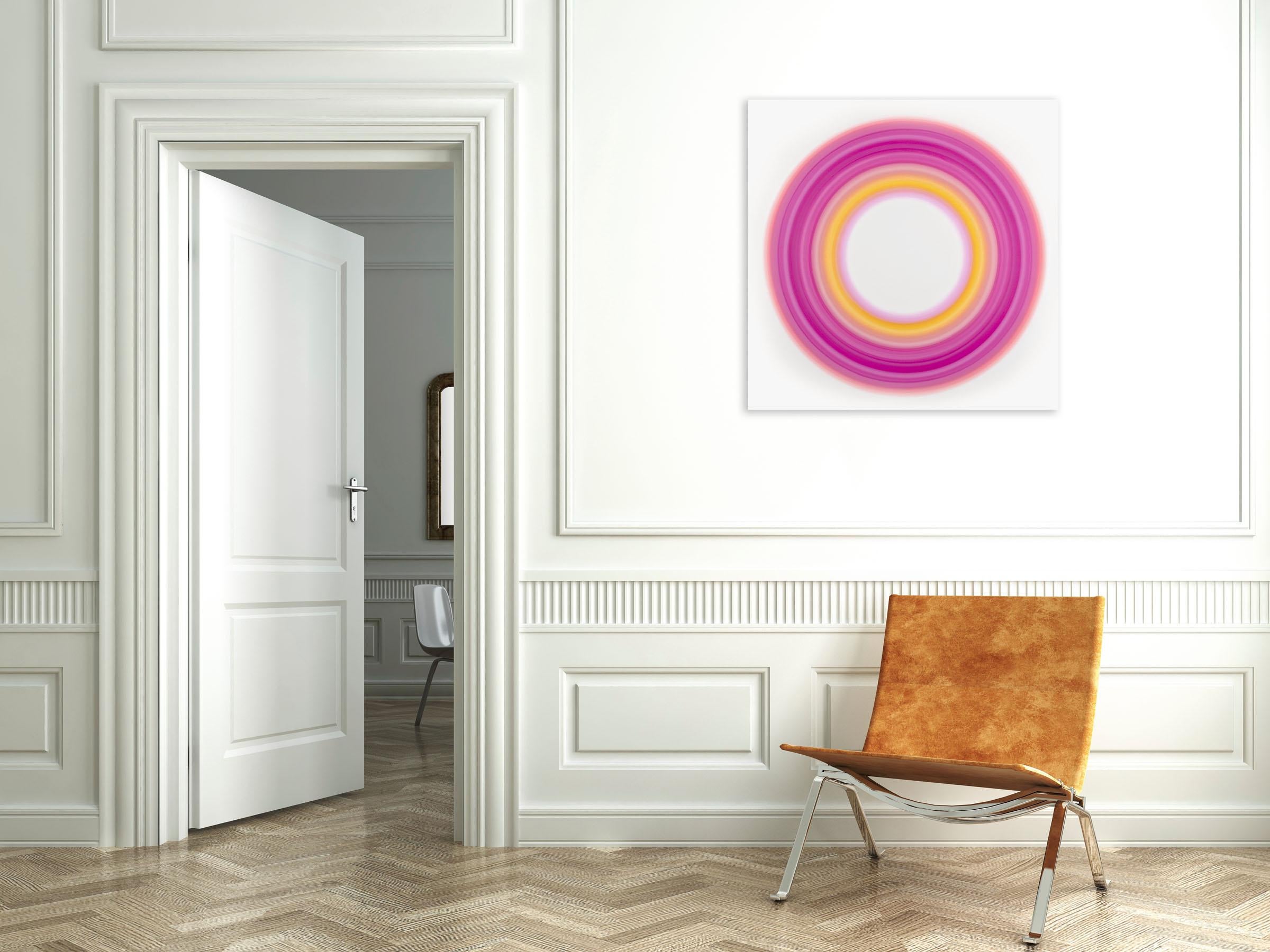 Alta velocità (pittura astratta) - Painting di Matthew Langley