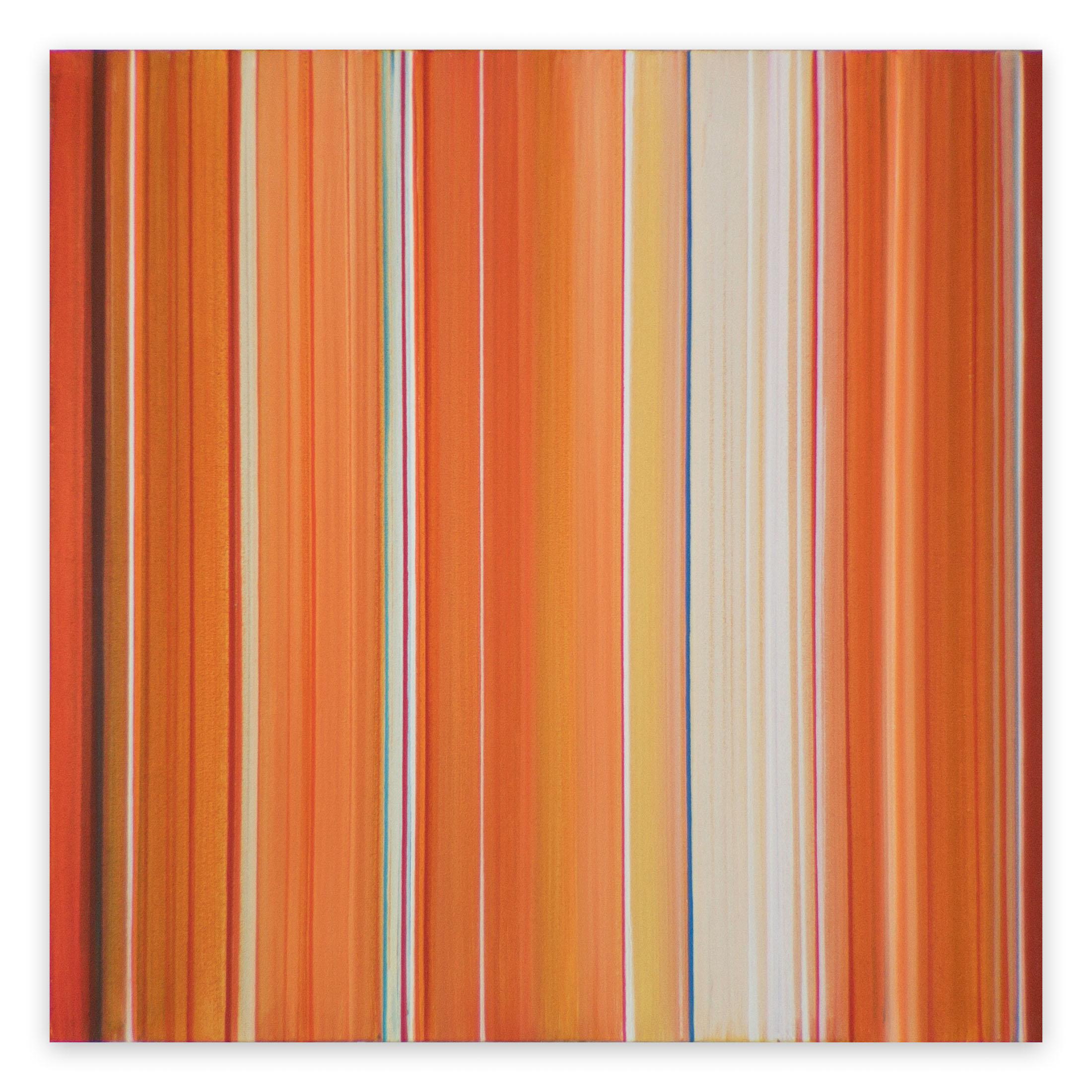 Abstract Painting Matthew Langley - Spécification spéciale Orange Blossom (peinture abstraite)