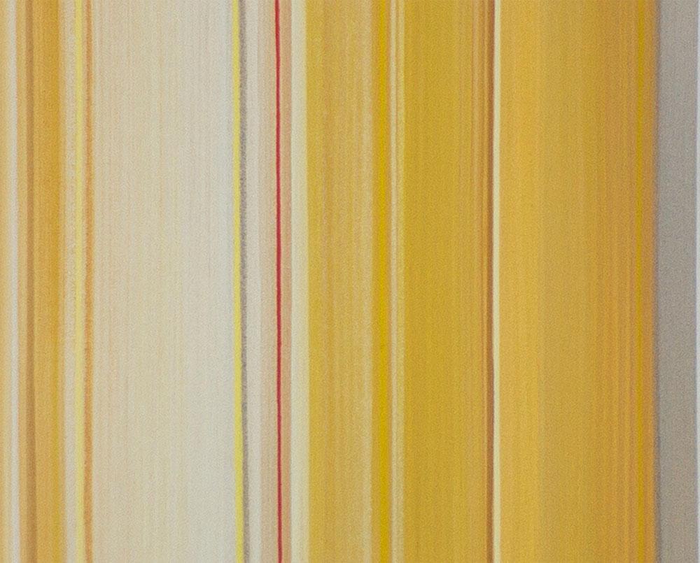Peng ( Abstraktes Gemälde) (Braun), Abstract Painting, von Matthew Langley
