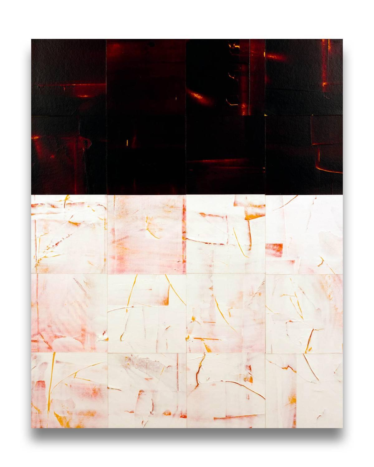 Matthew Langley Abstract Painting - Simple System (Abstract painting)