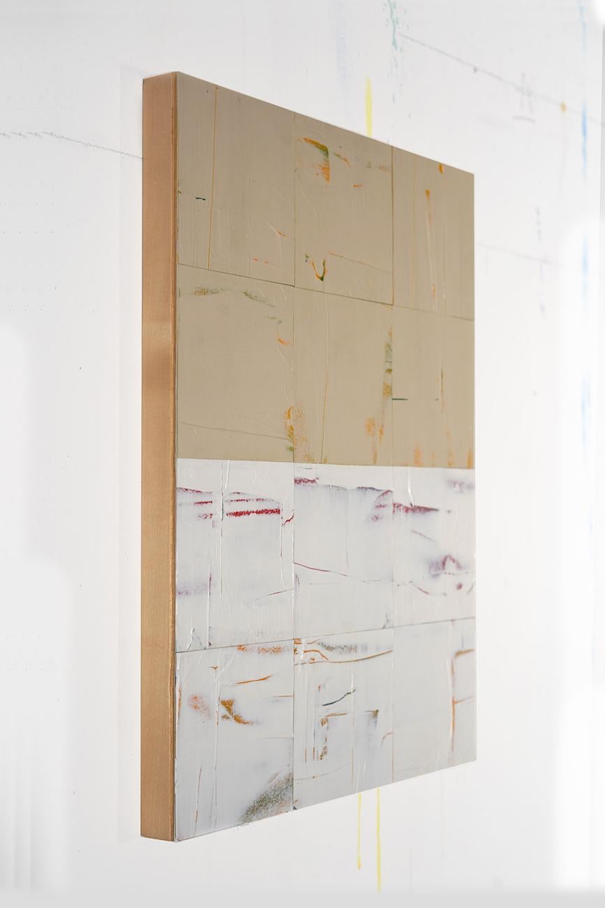 The Dream Machine (Abstraktes Gemälde)
Acryl auf Papier auf Holzplatte montiert - ungerahmt.
