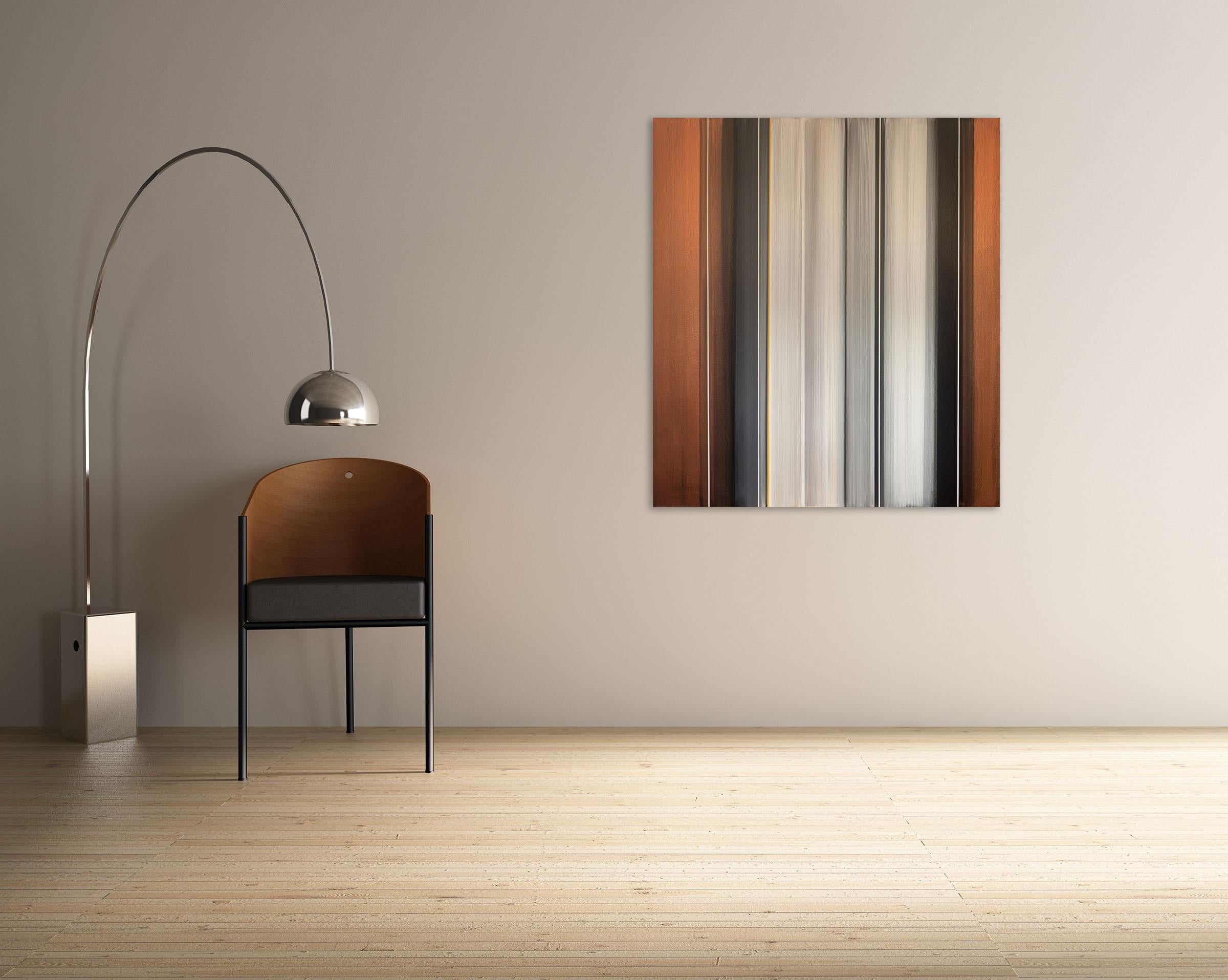 Il Vecchio Mondo (Pittura astratta) - Painting di Matthew Langley