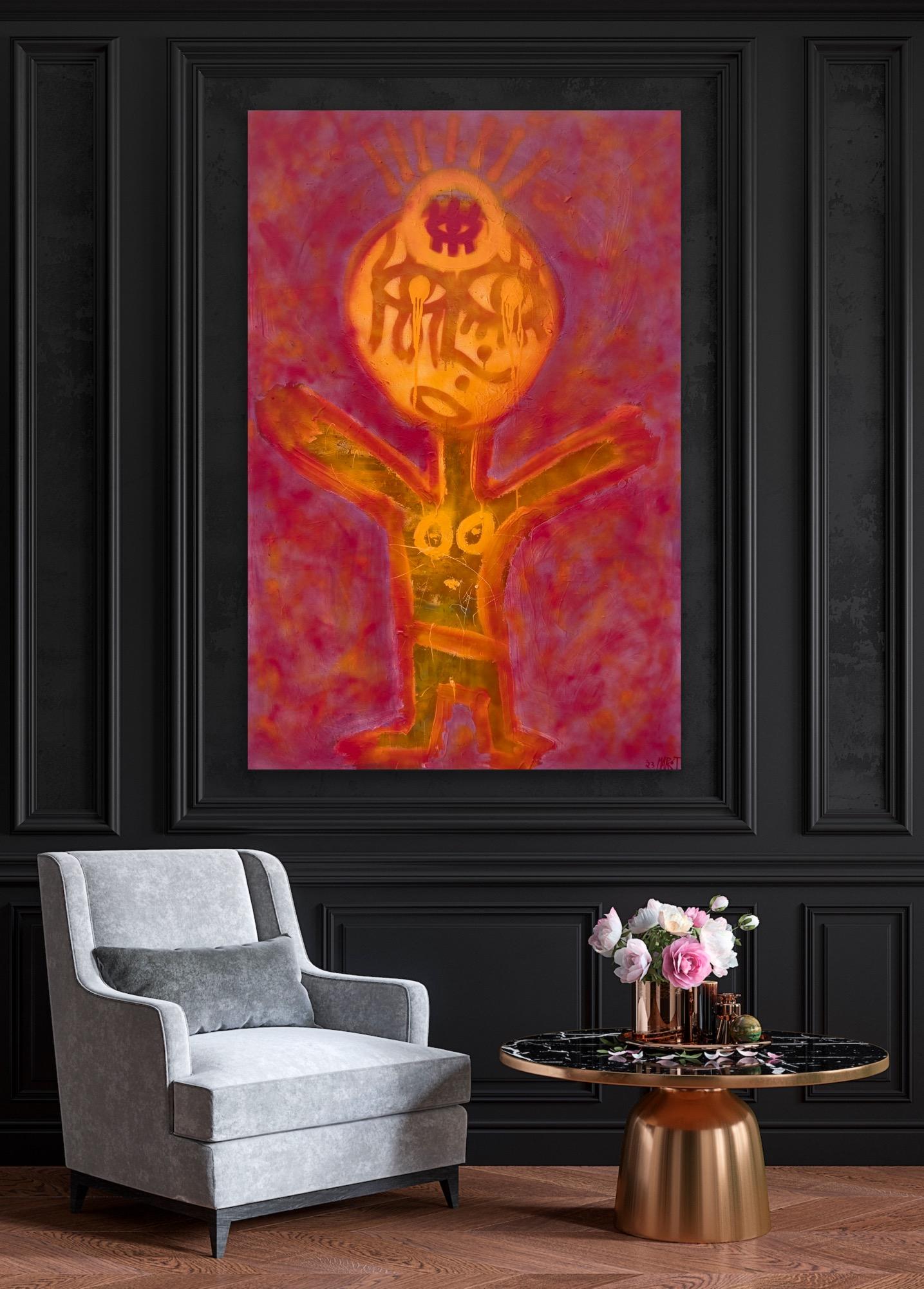 Rettung! (Neue Wilde), Painting, von Matthew Marcot