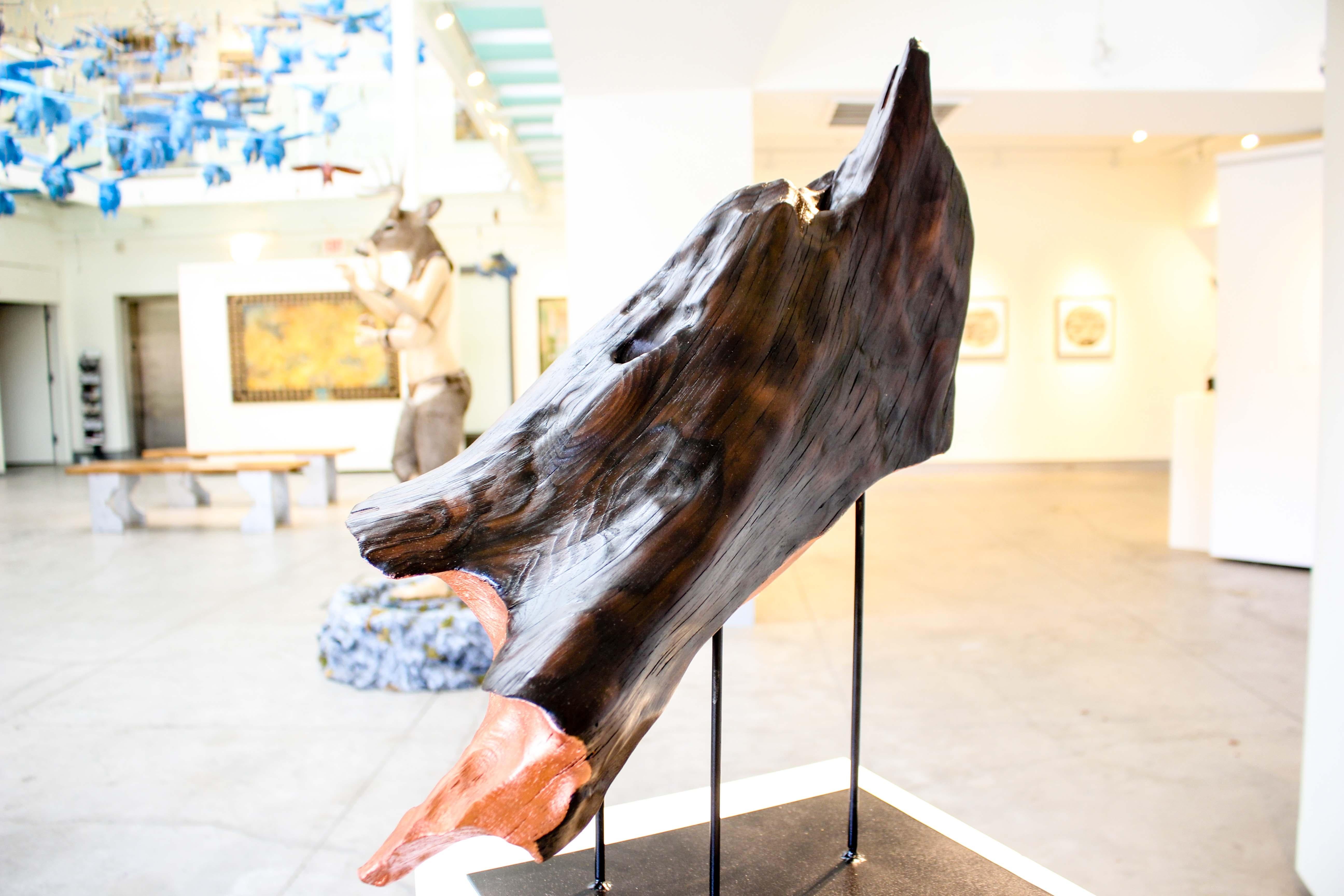 Fire Wood - Contemporary Sculpture by Matthew Mullins
