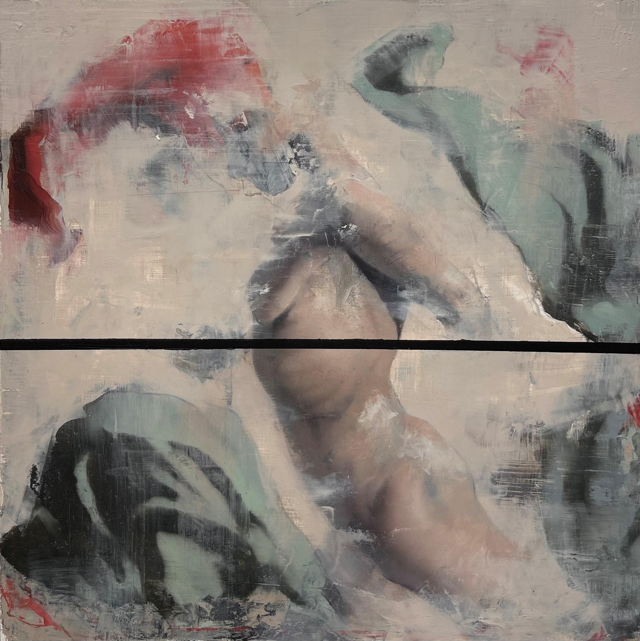 "Pittura a olio "Senza titolo