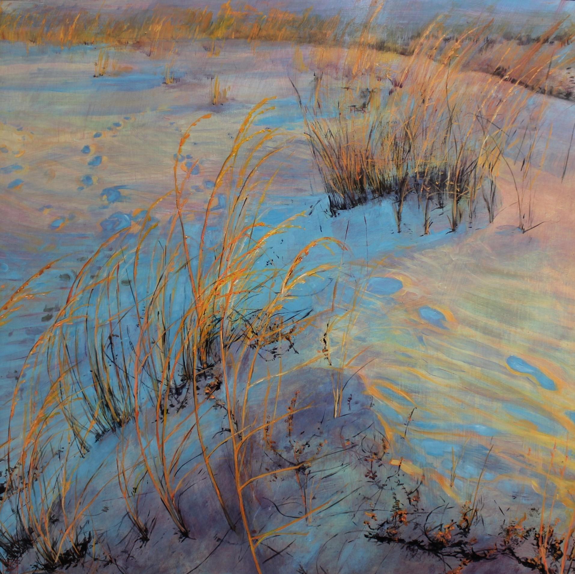 Matthew Scott Myers Landscape Painting - Move or Be Buried