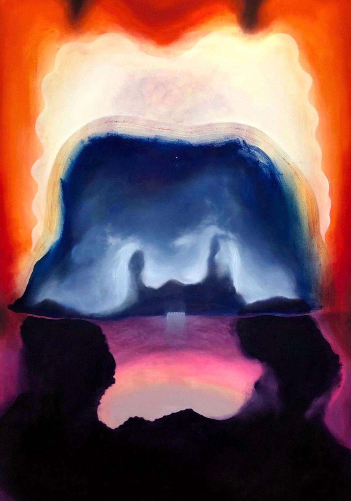 Matthew So Abstract Painting - Sunset on Venus
